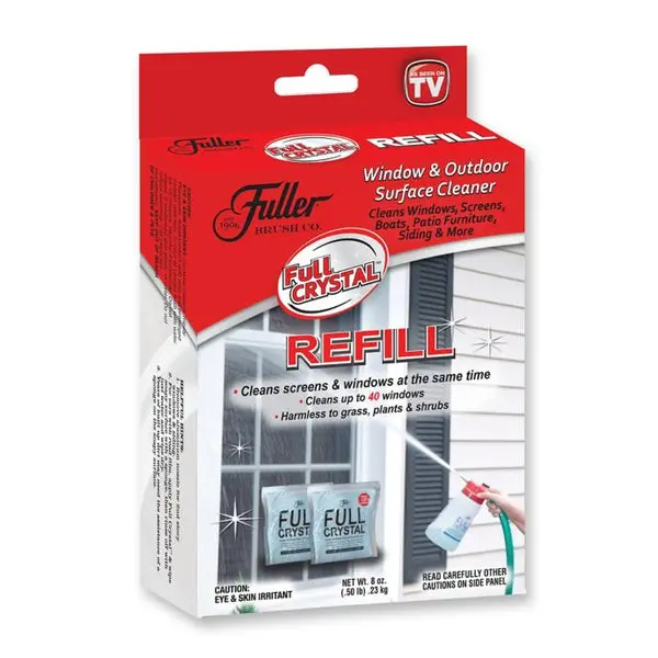 Fuller Brush FBFCRE-6 Full Crystal Refill Window and Outdoor Surface Cleaner As Seen On TV