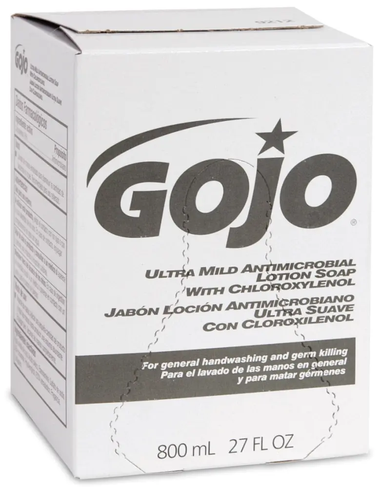 Go-Jo 9212-12 Ultra Mild Antimicrobial Lotion Soap Refill 800 ml Dispensers