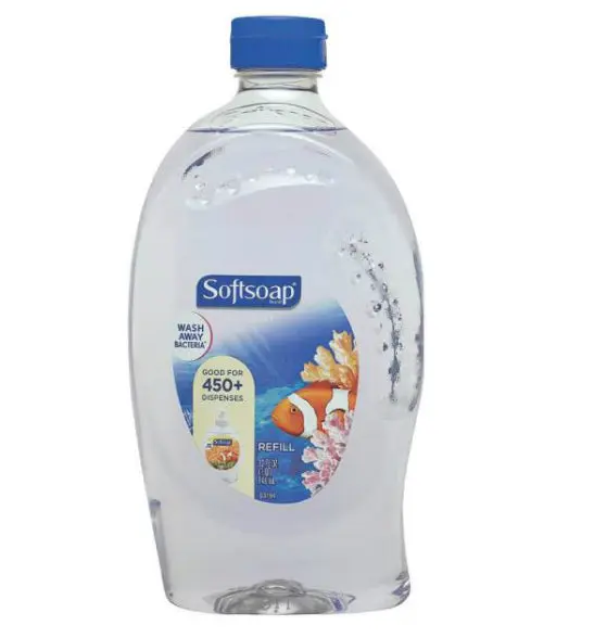 Softsoap 26985 Aquarium Series Liquid Hand Soap Refill 32 Oz Dispensers