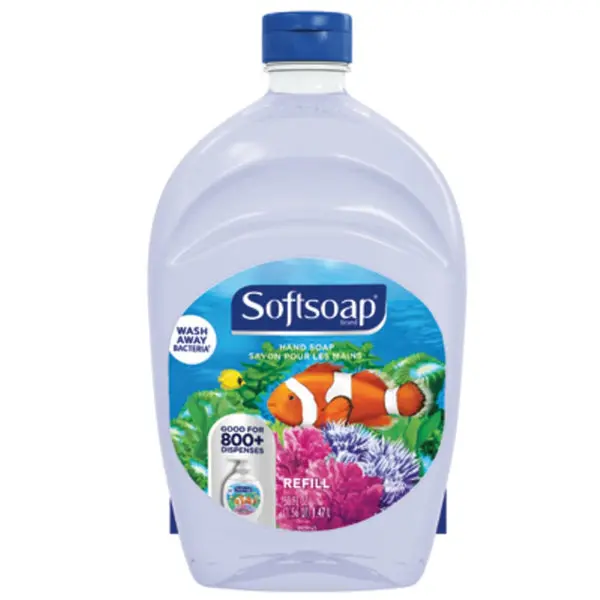 Softsoap US05262A Aquarium Scented Hand Soap Refill 50 Oz Bottle