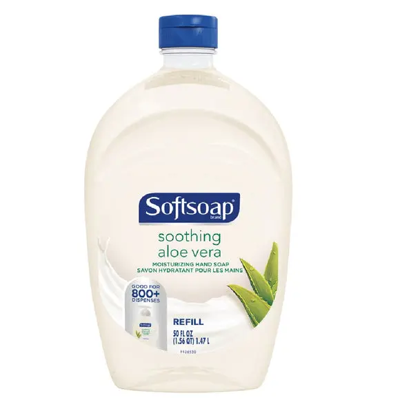 Softsoap US05264A Liquid Hand Soap Refill Aloe Vera 50 Oz Gentle Skin Cleansing