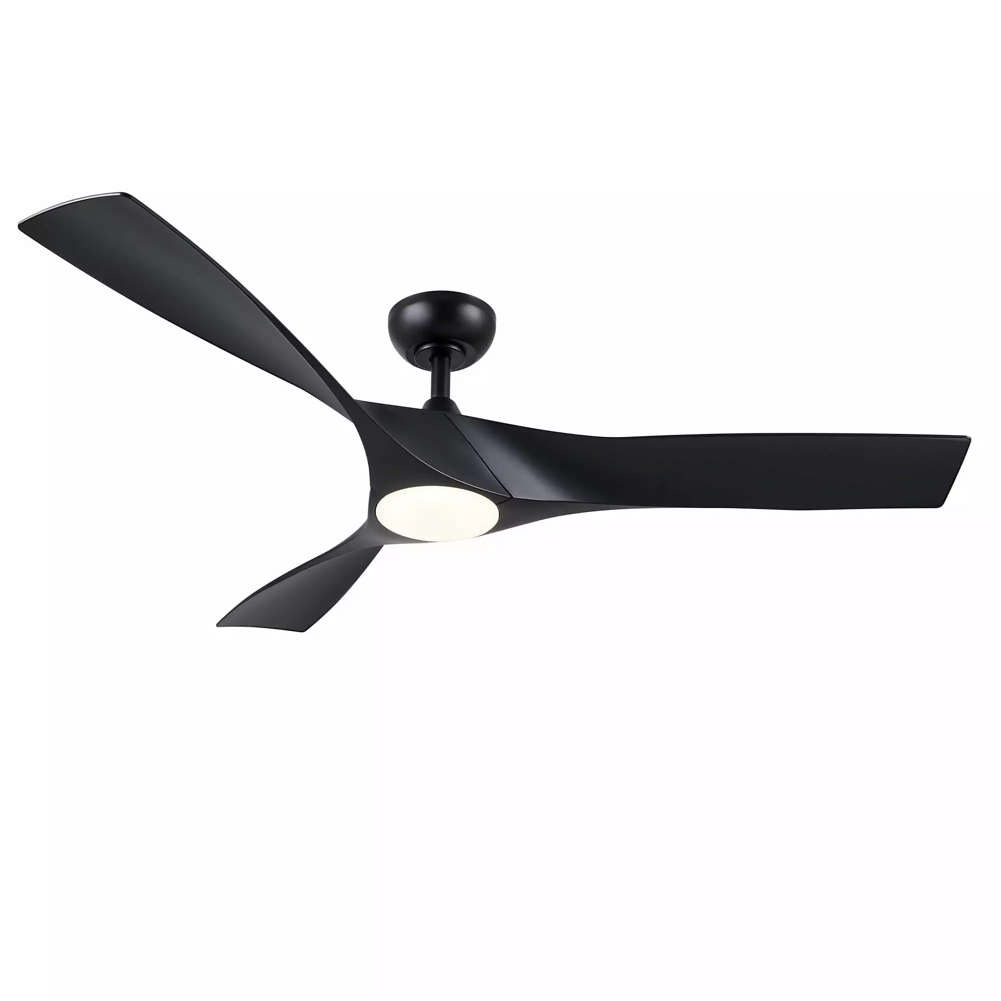 Bestco 52 Ceiling Fan Lights 3 Blades Remote Control Timer Adjustable Height Bedroom Living Room Kitchen