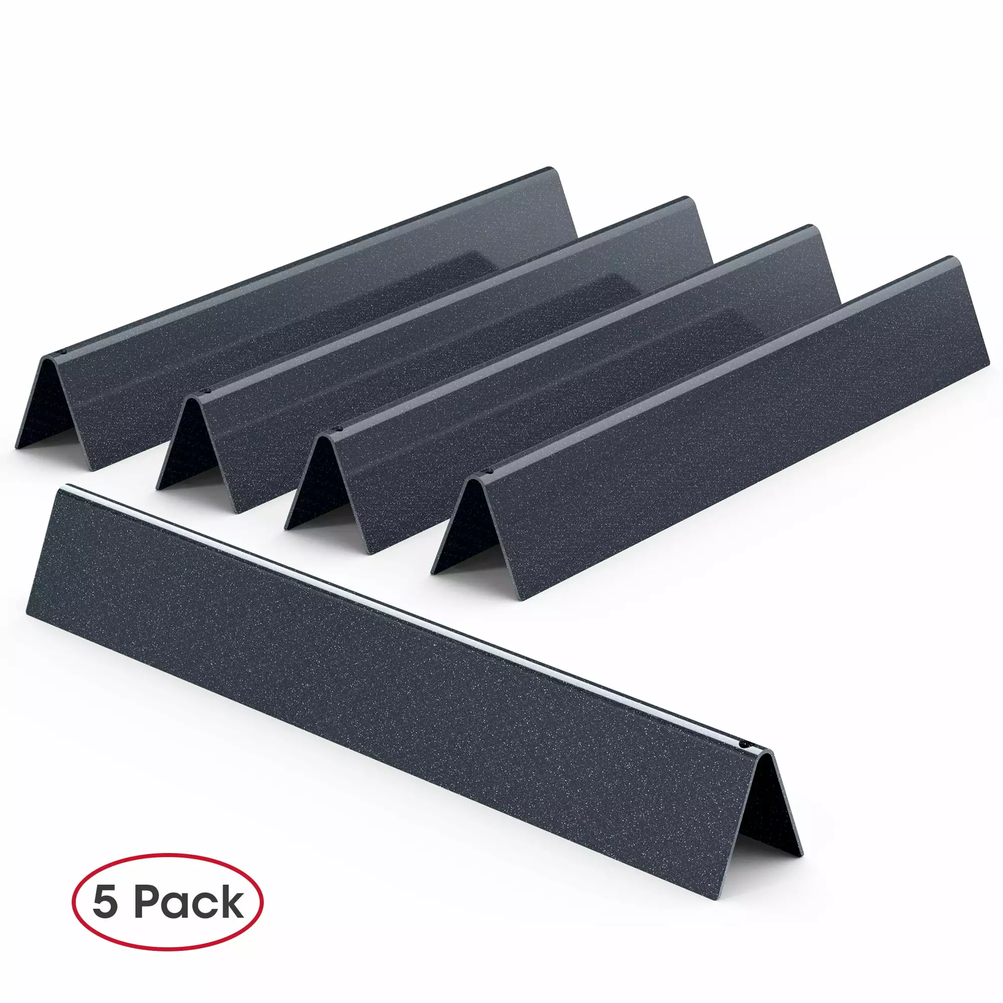 Unicook 17.5 Inch Porcelain Steel Flavor Bars Grill Burner Cover Replacement Parts Weber Genesis 300 Series E-310 E-330 Gr...