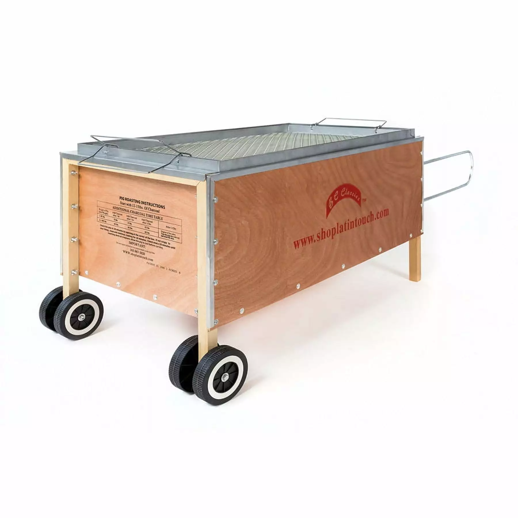 BBQ Barbecue Ceja China Style Pig Lamb Roasting Box Slow Cooker 100 lb Commercial Bargains