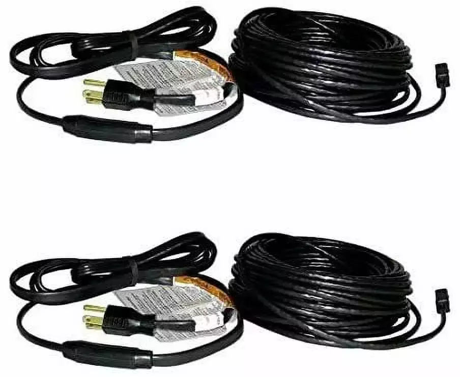 Easy Heat ADKS-500 100-Foot Roof De-Icing Cable 2 Pack Winter Roof Protection