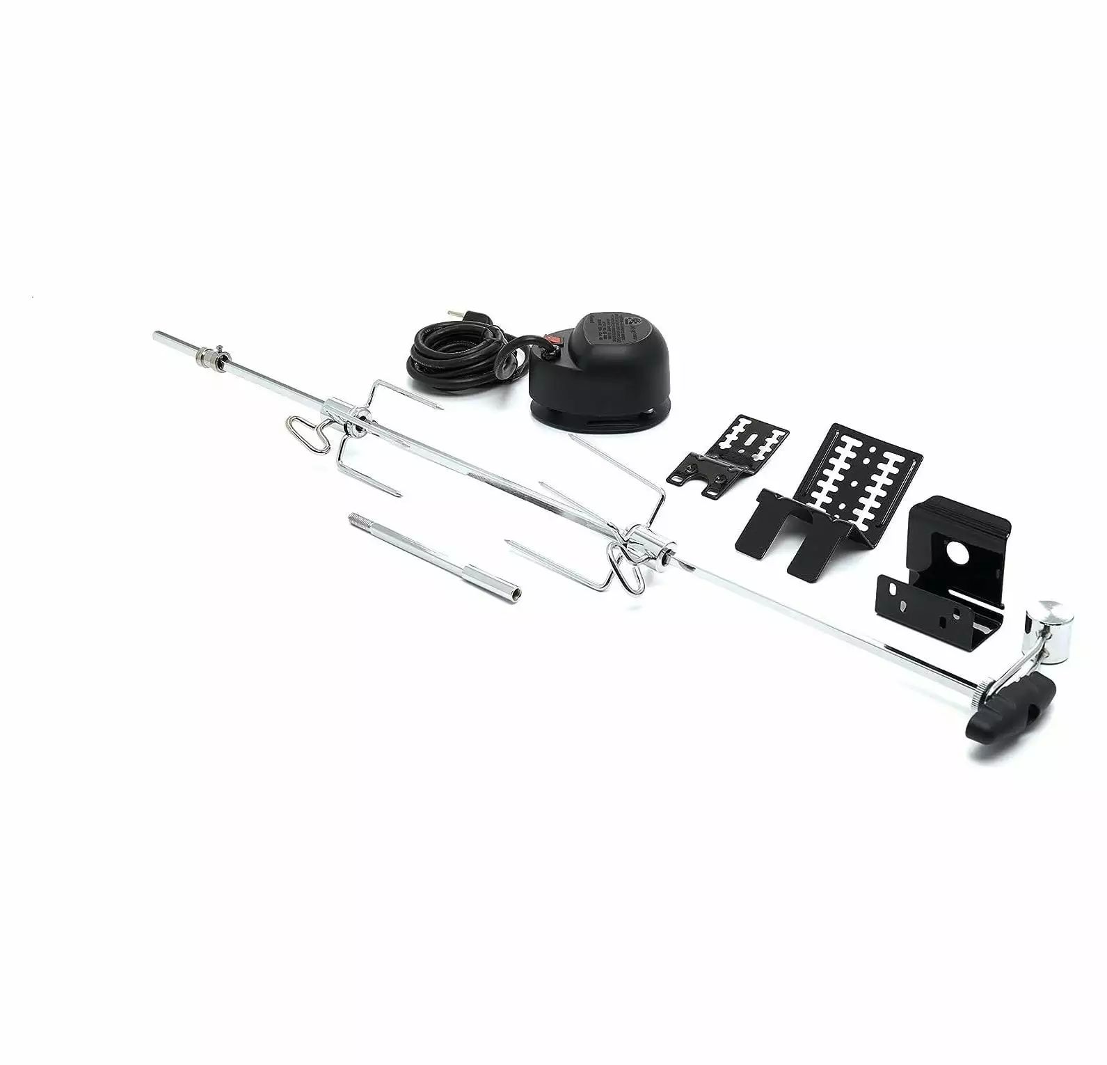 HYYYYH 60090 Rotisserie Kit Grills 39-1/2 Inch Black