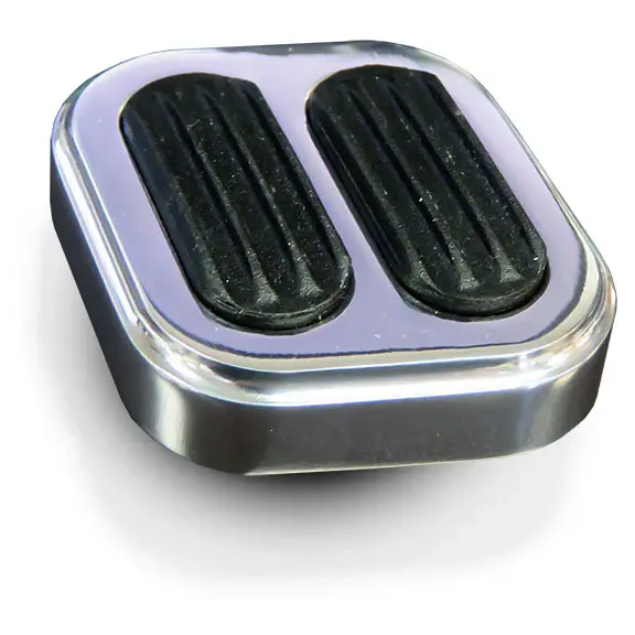 Billet Aluminium Dimmer Switch Pad w/Rubber Grip, 1966-77 Ford Bronco