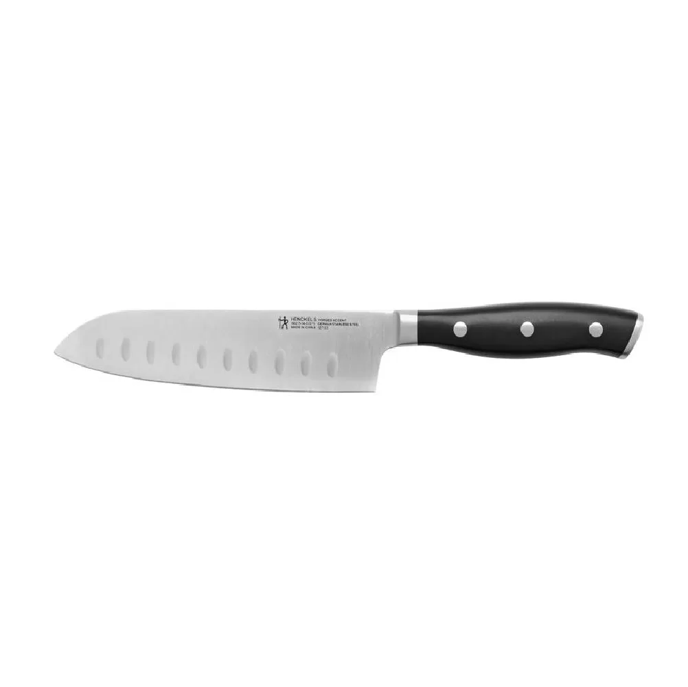 Henckels 1021064 Santoku Knife Stainless Steel Precision Cutting