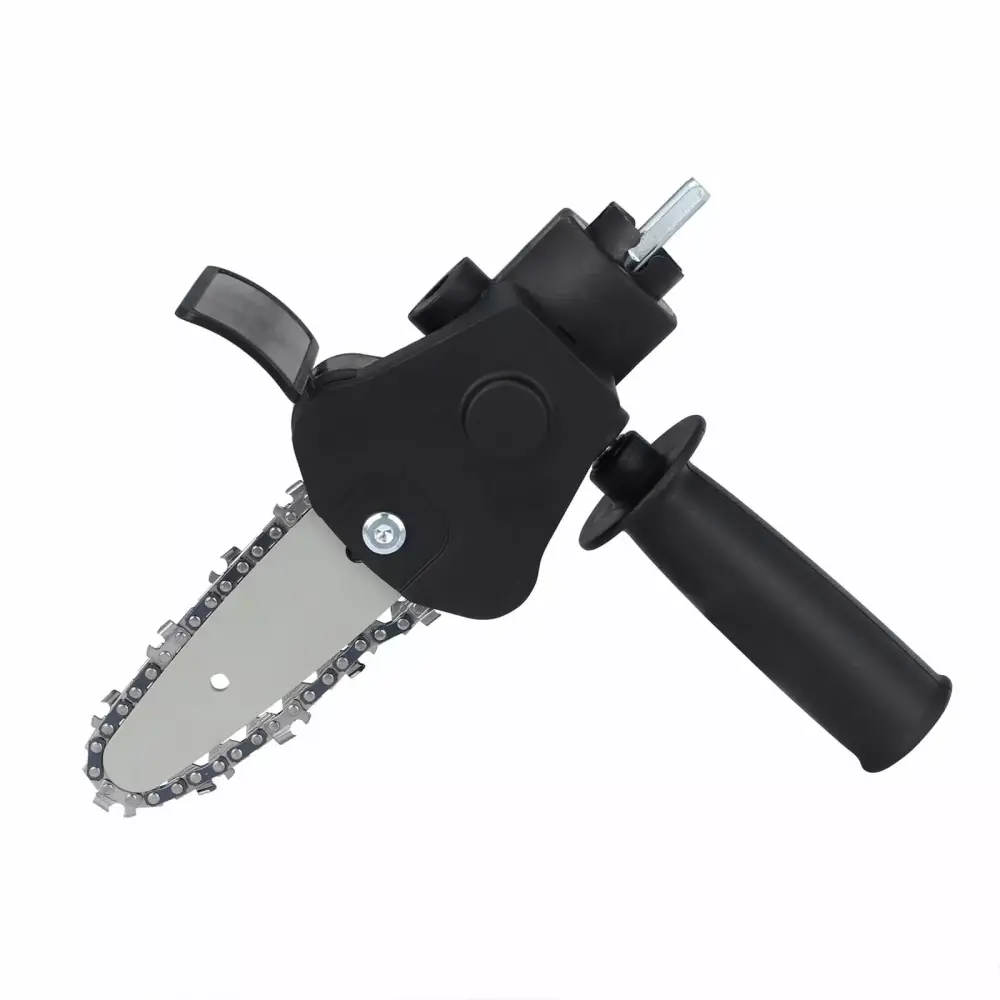 ZENMELE Electric Drill to Chain Saw Conversion Head Mini Logging and Garden Saw One