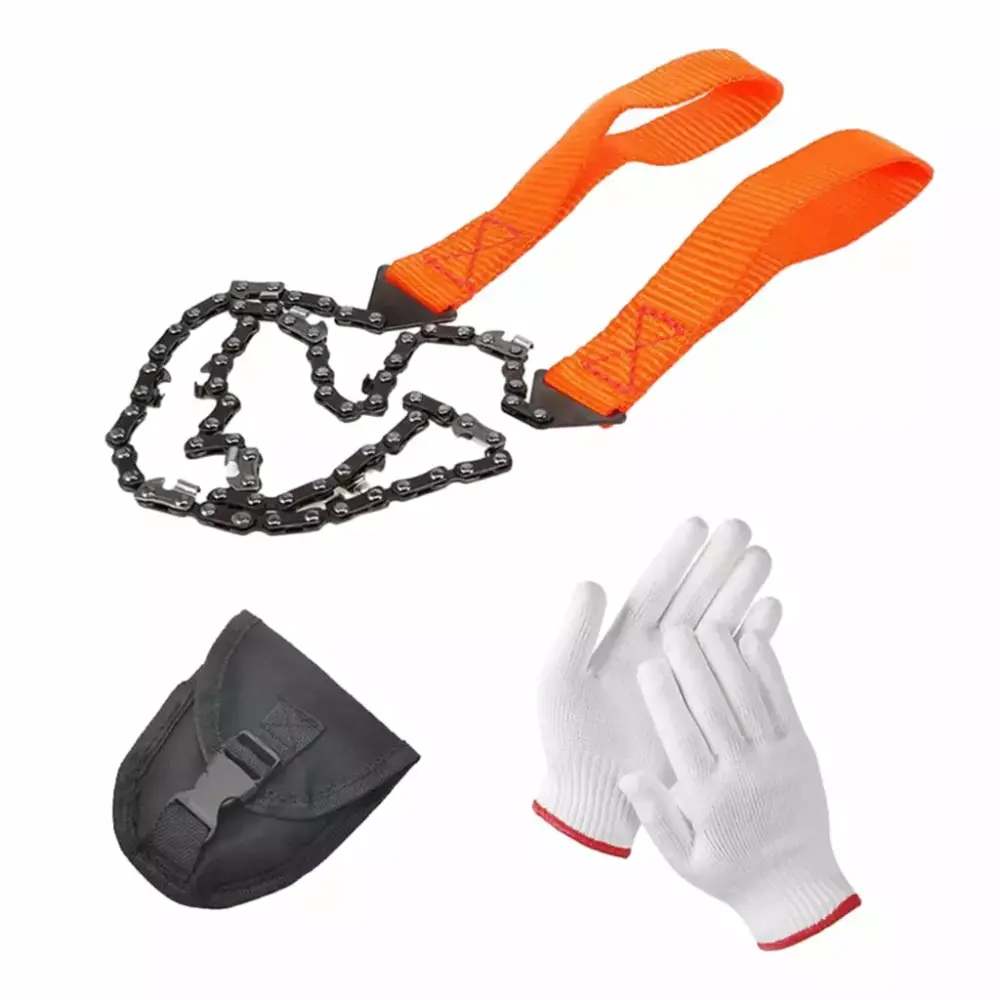 YIGZYCN Pocket Chainsaw Camping Backpacking Outdoor Hiking Hand Tool Compact and Portable