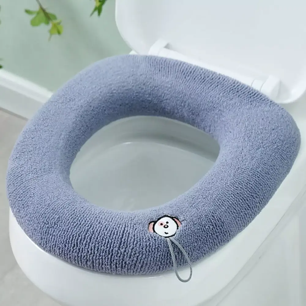 XHLQCBL Thickened Toilet Seat Cushion Sciatica Nerve Relief 100% Polyester