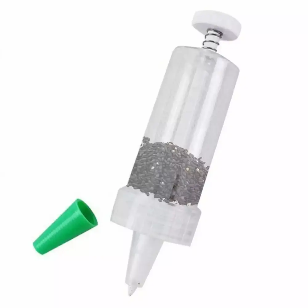 Dengmore Mini Sowing Seed Dispenser Handheld Garden Seeder Carrot Lettuce Grass Spinach Seeds