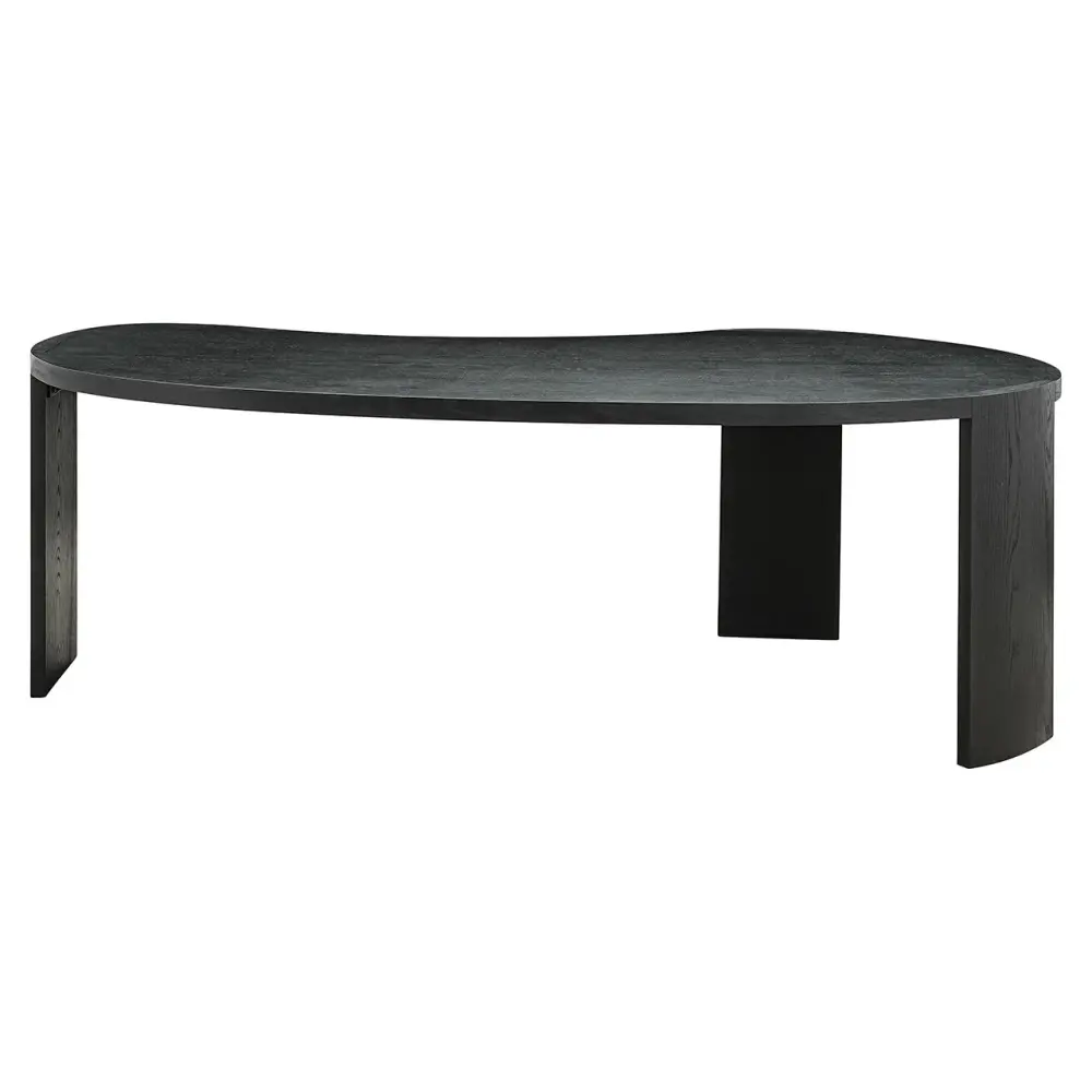 Navarino Dining Table 230cm - Charcoal Coffee