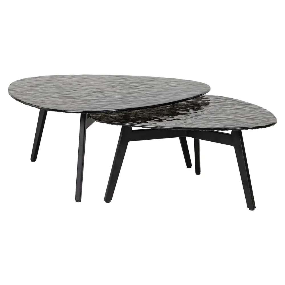 Riley Set 2 Oval Coffee Tables