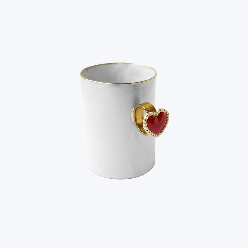 Serena Heart Ring Cup