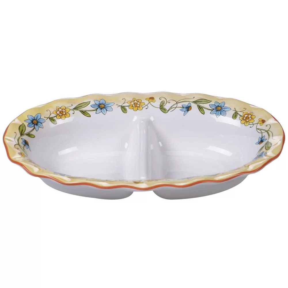 Certified International Torino Multi-Colored 13 . 2-Section Server