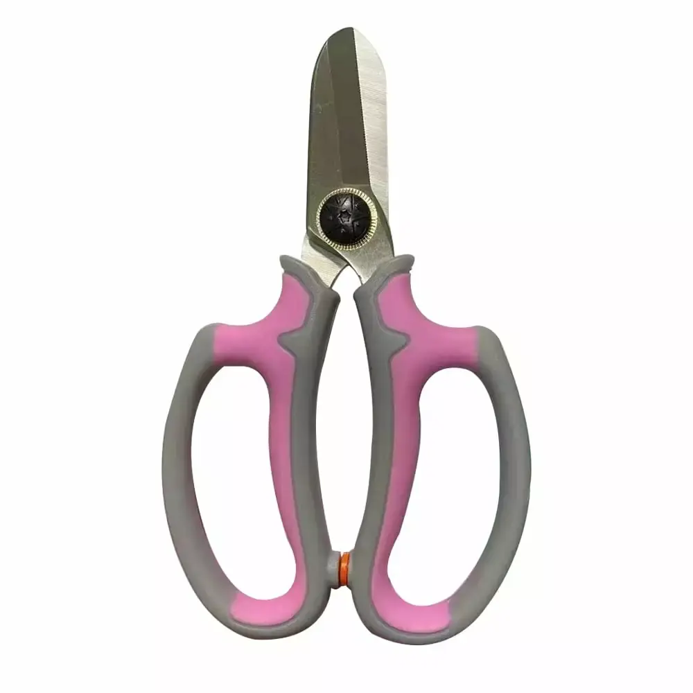 Florist Shears Arranging Flowers Pruning Trimming Plants Gardening Snips Pink Handheld Scissors