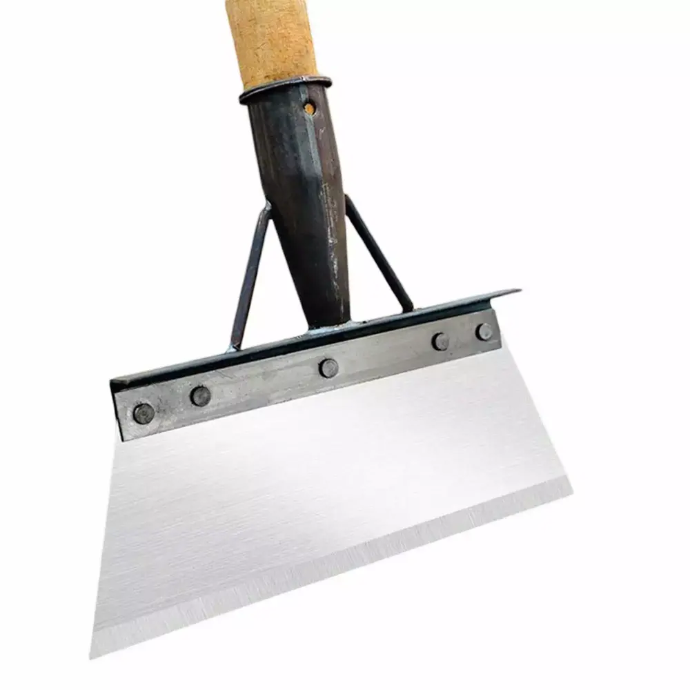 Garden Shovel Multi-Practical Steel Flat Shovel Cleaning Scraper Ice Chopper Tool 7