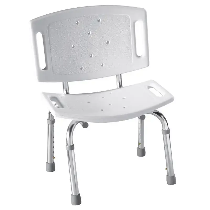 Moen Home Care Chrome White Tub and Shower Chair 21H X 19.25L Plastic