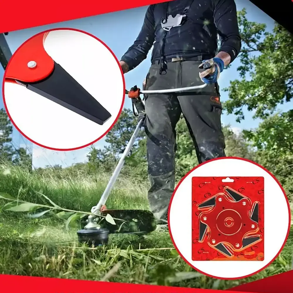 BallsFHK Shredding Machine Detachable Mower Faucet Mower Multifunctional Garden Tool