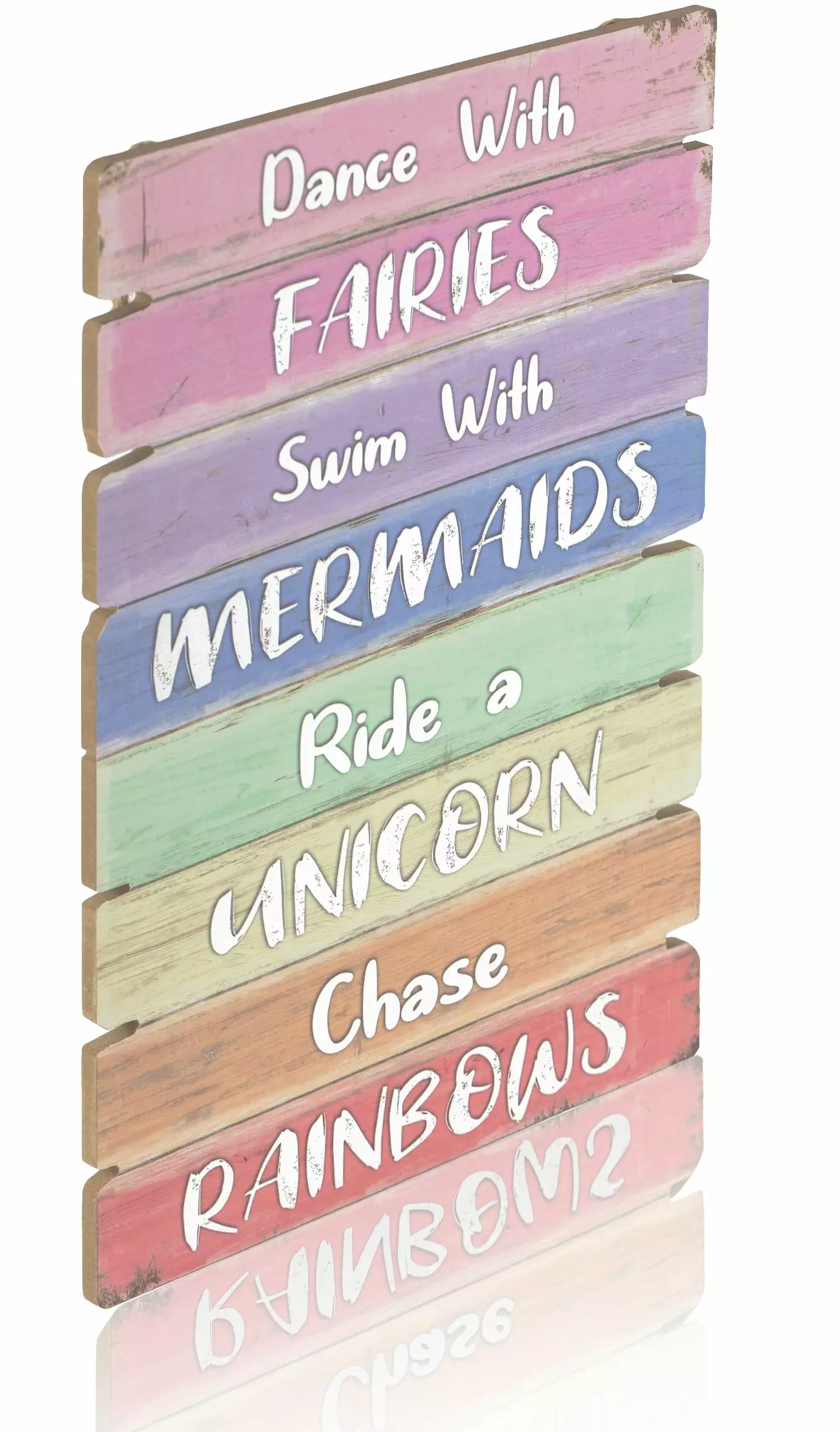 Something Unicorn Dance Fairies Wood Sign Girls Room Decor