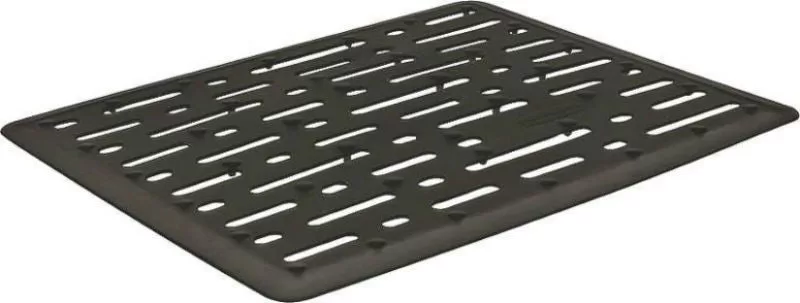 Rubbermaid 1G1706BLA Small Sink Mat Non-Slip Drying Mat Dishes Black