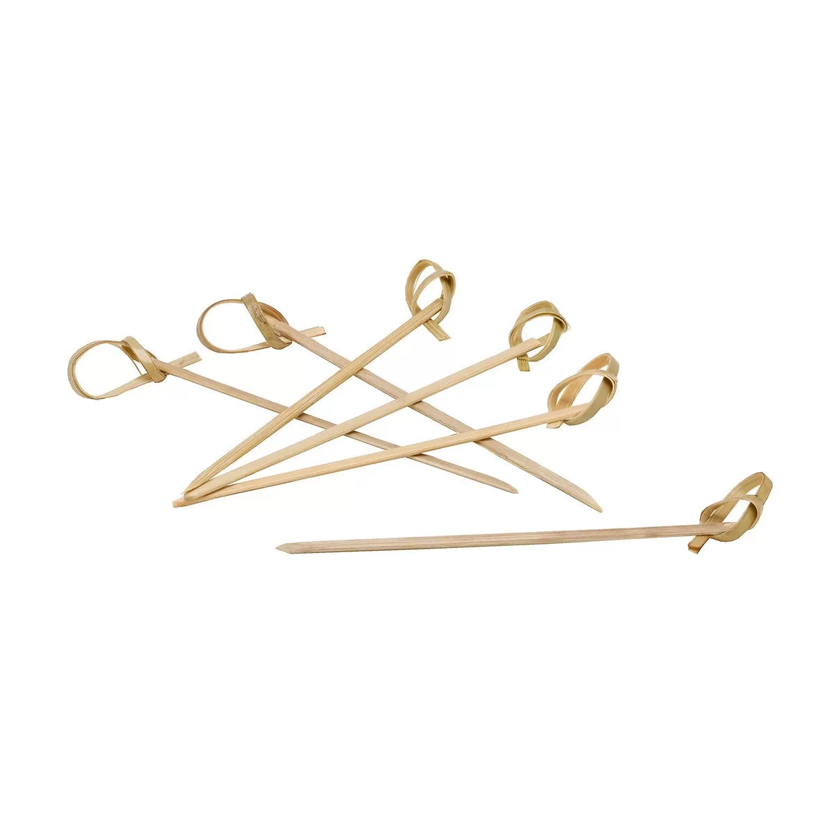 Viovia VIO-0112 Appetizer Pick Natural Bamboo Skewers Parties