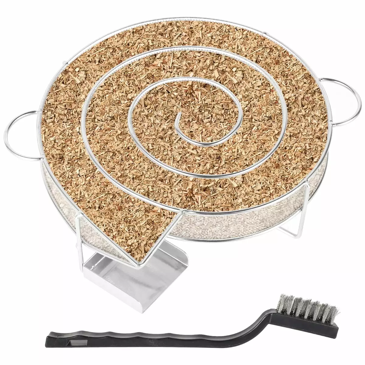 Cold Smoke Generator Round Stainless Steel Disk Kettle BBQ Smoker and Oven TZGSONP