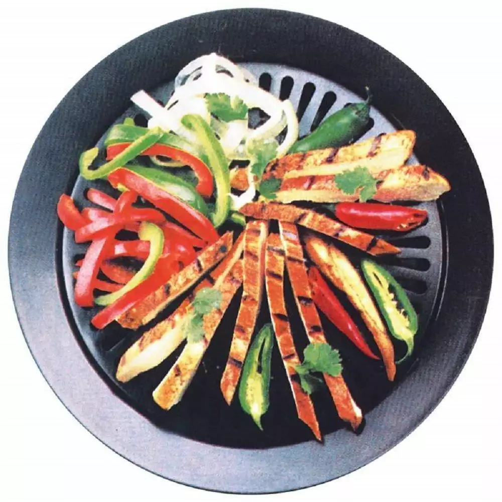 Smokeless Non-Stick Barbecue Grill Healthy and Versatile Anywhere Cooking