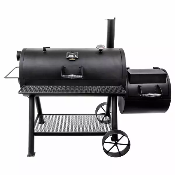 Oklahoma Joe's Longhorn Reverse Flow Offset Smoker Authentic BBQ