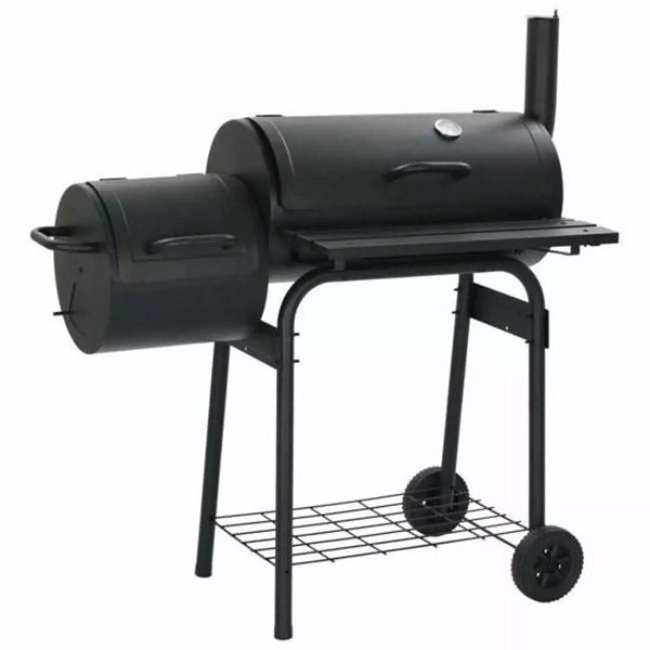OnlineGymShop CB21719 Outdoor Charcoal BBQ Offset Smoker Grilling and Smoking