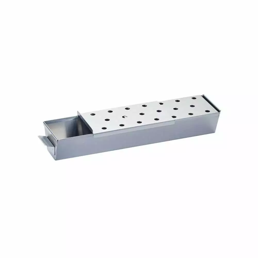 Bull 75000 Easy Fill Stainless Steel Smoker Box Wood Chips and Water Bull Outdoor Products