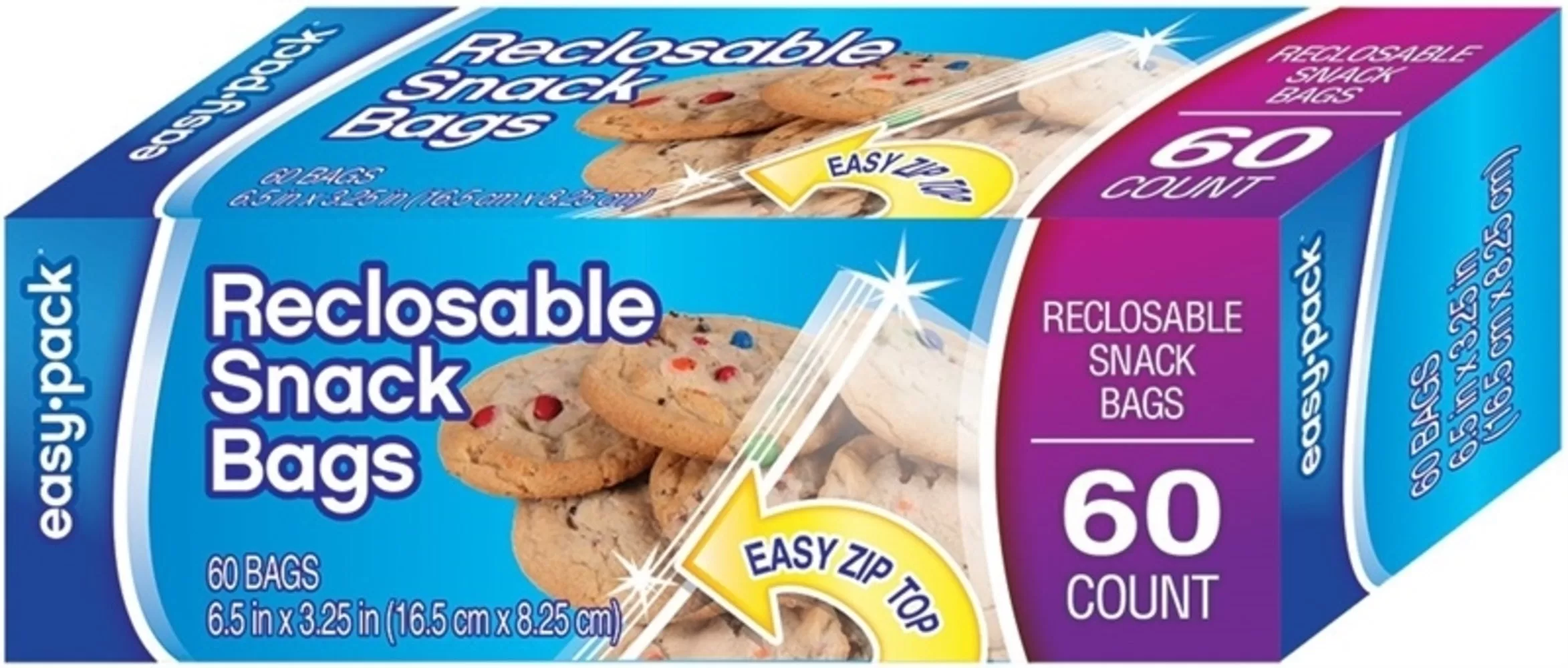 FLP 1300 Easy-Pack Snack Bag Reclosable Closure