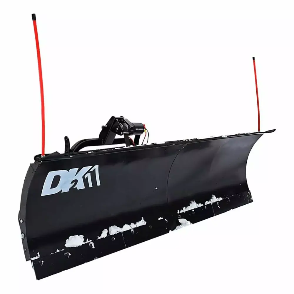 Detail K2 Universal 84 x 22 SUV Truck Snow Plow Kit Remote and 2 Receiver Mounts Snow