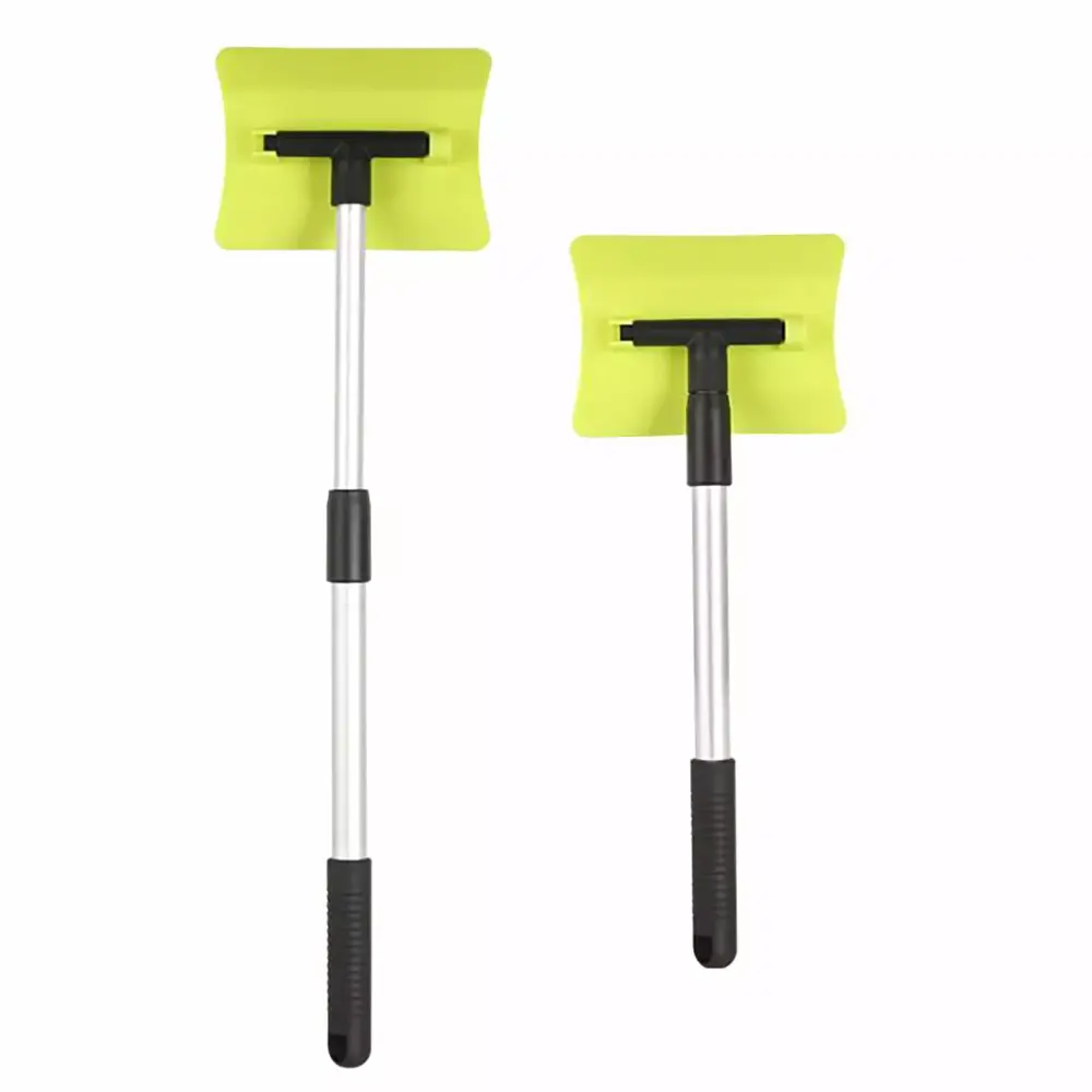 Augper Aluminum Telescopic Snow Shovel Winter Deicing and Defrosting