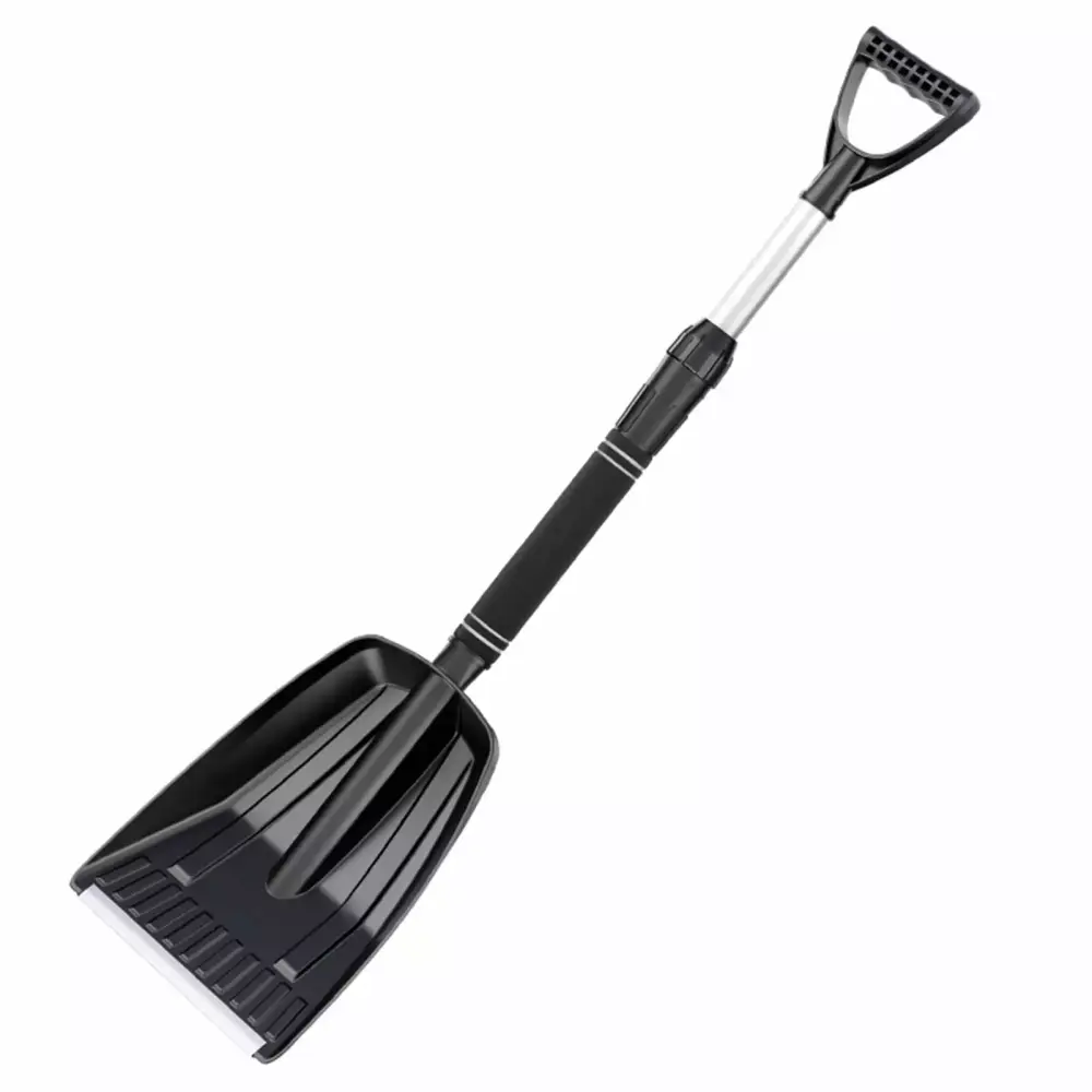 AYYUFE Snow Shovel Removable Aluminum Alloy Shovel Ergonomic Handle Car and Garden See