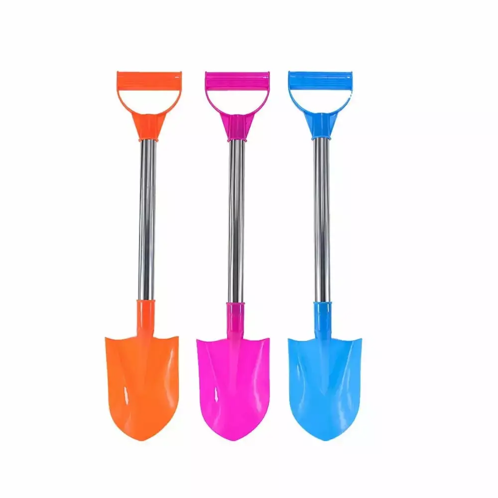 Hemoton 3pcs Kids Snow Shovel Toy Winter Outdoor Shovel Toys Child Snow Play 11x50cm