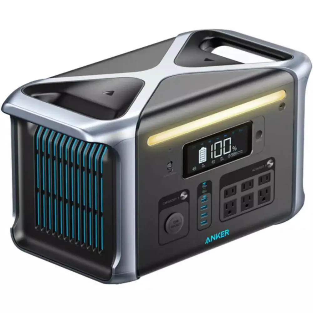 Anker 757 PowerHouse Portable Power Station 1229Wh LiFePO4 Battery 1500W Solar Generator Camping Outdoor Anker