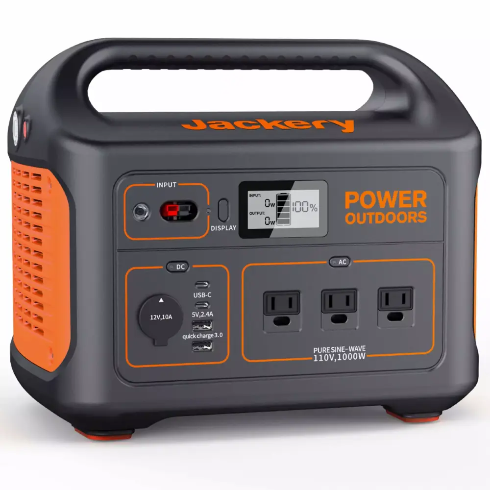 Jackery Explorer 880 Portable Power Station Solar Generator Outdoor Camping Emergency