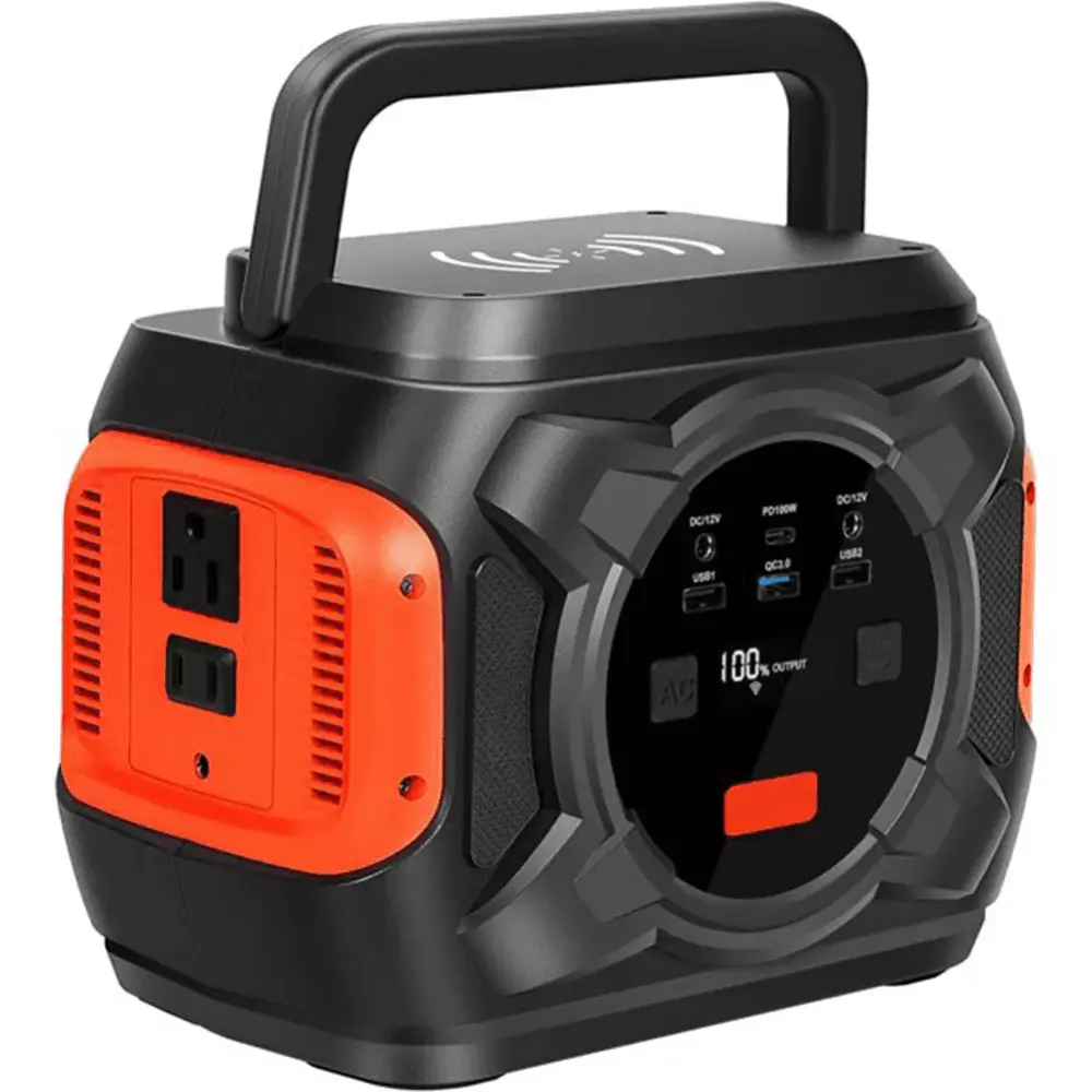 LiBatter 300W 80000mAh Portable Solar Generator AC/DC Output Outdoor Camping Emergency