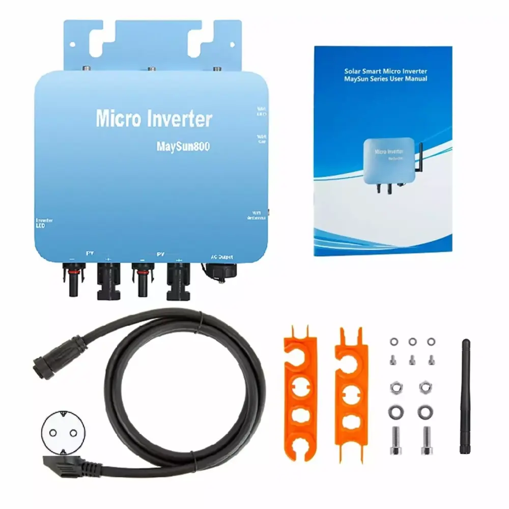 Fule 800W Micro Solar Intelligent Wifi Inverter Grid-Connected Pure Sine Wave MPPT IP65 Solar System Eu