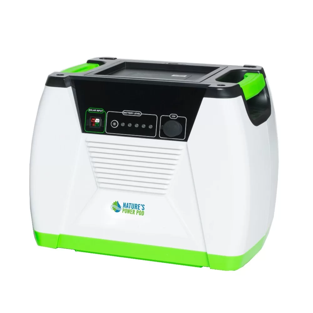 Nature's Generator HKNGPD Solar Panel Power Pod 100Ah Lead Acid Battery