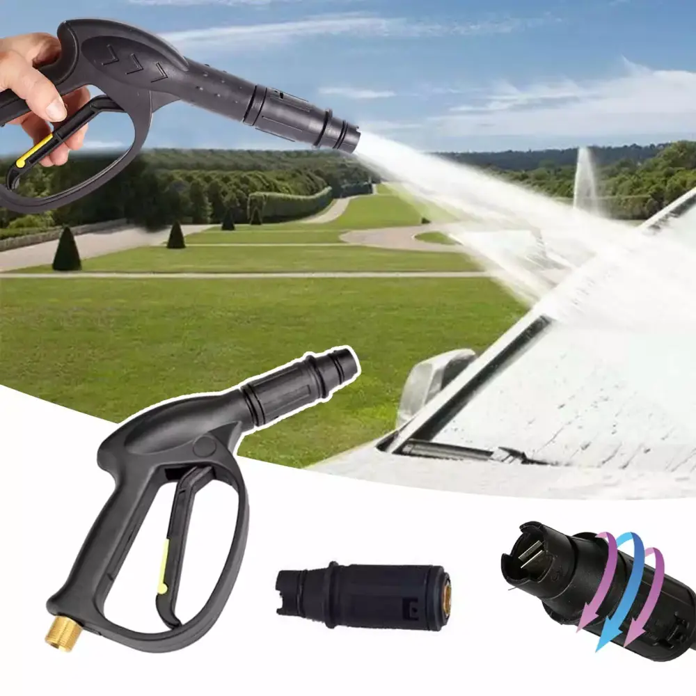 Herrklp Travel-Friendly High Pressure Water Sprayer Car Wash and Plant Watering