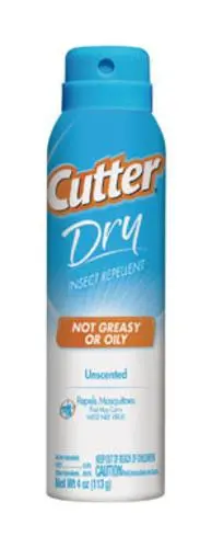 Cutter HG-96058 Dry Insect Repellent 4 Ounce Long Lasting Bug Spray Outdoor Protection