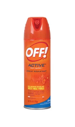 Off 1810 Unscented Active Insect Repellent 6 Oz Bug Spray