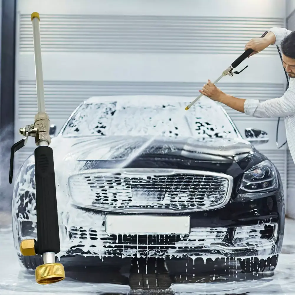 Outdoor High-Pressure Water Sprayer 100ML Foam Pot Garden Flower Watering Car Washing and Home Cleaning 100