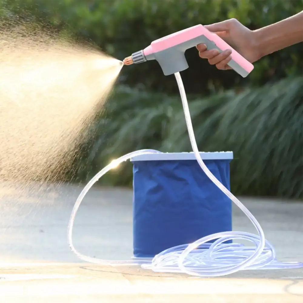 Home Electric Pressurized Nozzle Watering Flowers Car Wash Sprinkler