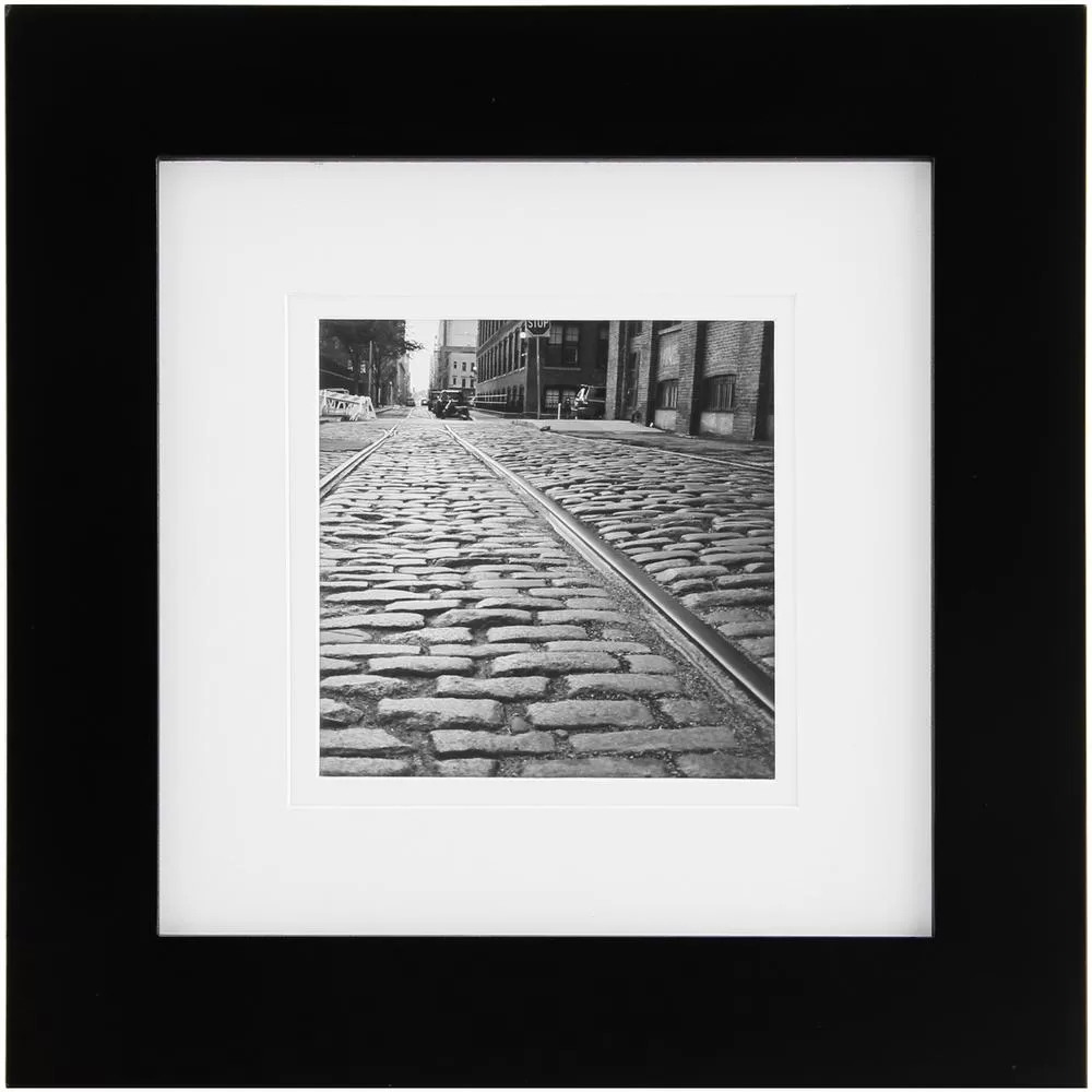 Pinnacle 4 . x 4 . Black Picture Frame Photos and Artwork
