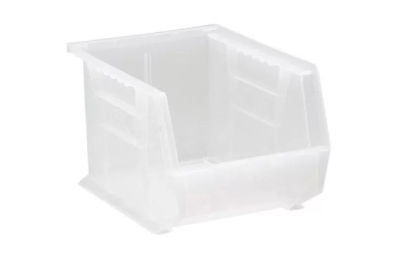 Quantum QUS239CL Ultra Stack and Hang Bin Clear 10-3/4 x 8-1/4 x 7