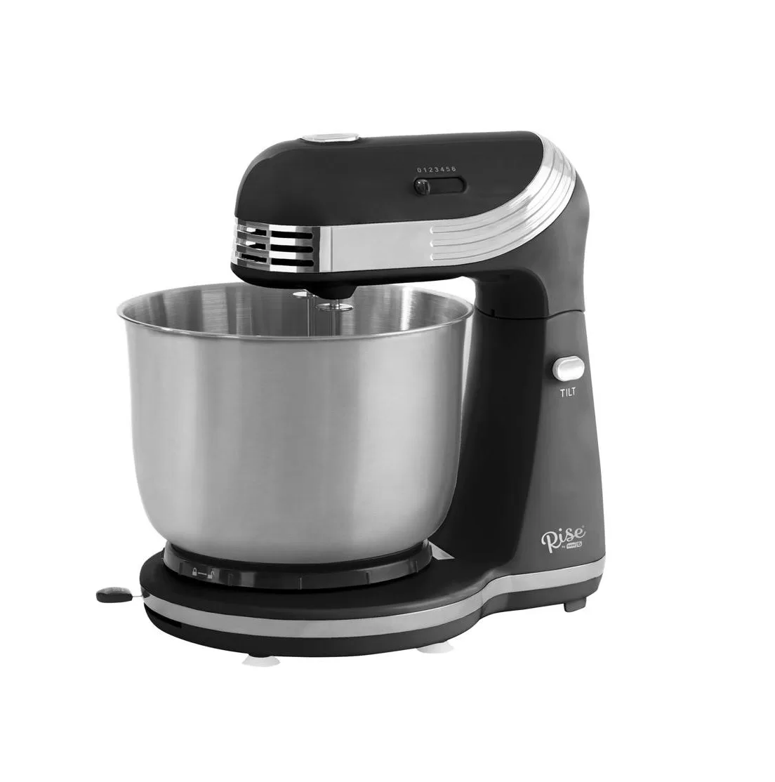 Rise Dash RCSM200GBBK02 Stand Mixer Black 3 qt Capacity